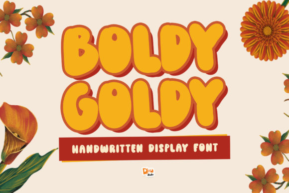 Boldy Goldy: A Playful Display Font for Eye-Catching Campaigns