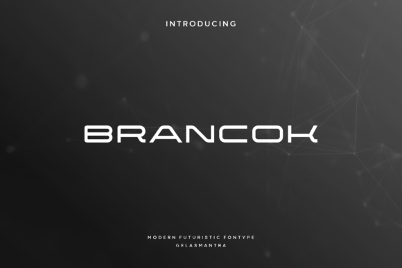 Brancok: A Modern Display Font for Bold Campaigns