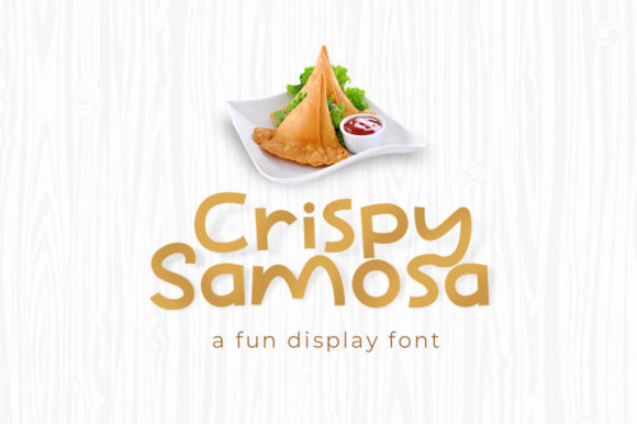 Crispy Samosa Font for Web Design