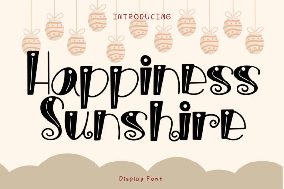 Happiness Sunshine Font Review for Branding Projects