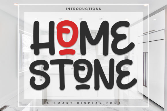 Home Stone: A Playful Handwritten Font for Editorial Design