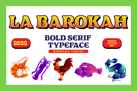 La Barokah: A Bold Display Font for Impactful Campaigns
