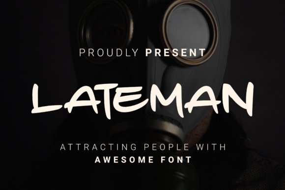 Lateman: A Casual Typeface for Editorial Projects