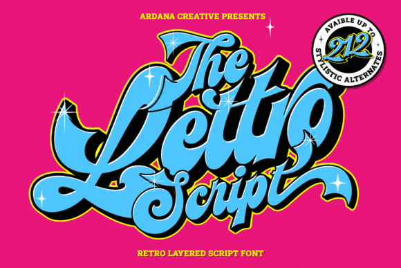 Lettro: A Bold Display Font for Eye-Catching Campaigns