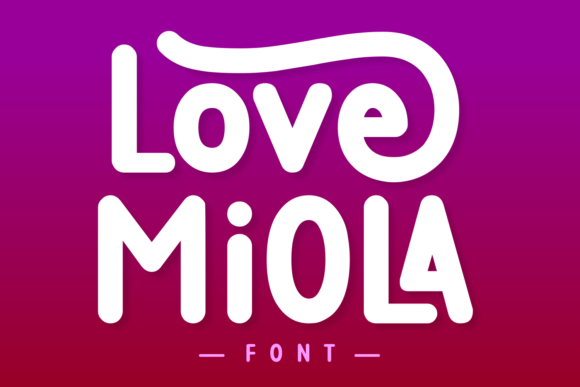 Love Miola Font for Editorial Design and Content Creation