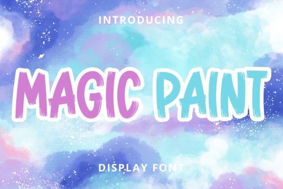 Magic Paint: A Playful Font for Polished Branding