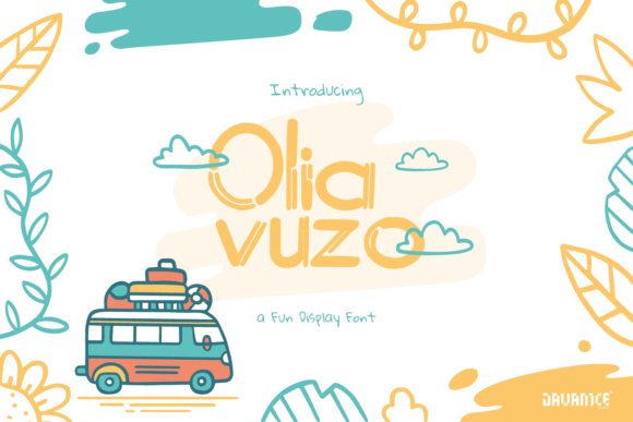 Olia Vuzo: A Cool Display Font for Modern Editorial Design