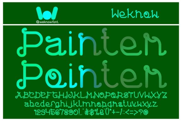 Painter Pointer: A Whimsical Display Font for Branding Magic