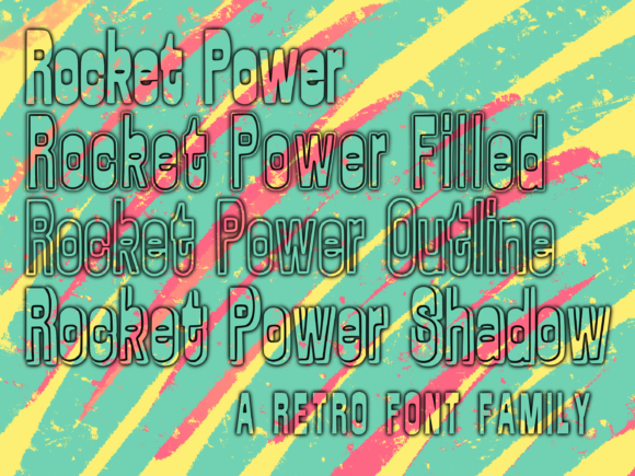 Rocket Power Font for Eye-Catching Brand Content