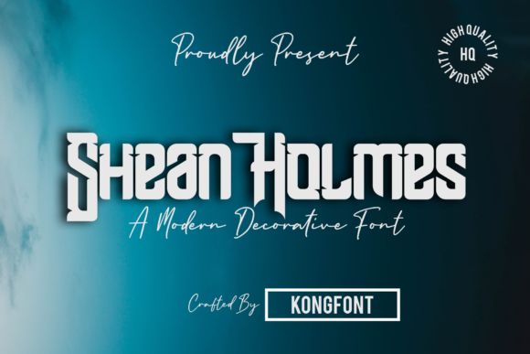 Shean Holmes: A Playful Script Font for Creative Branding