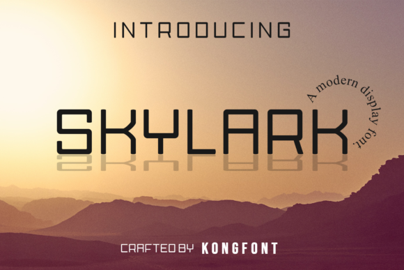 Skylark Font for Business Branding