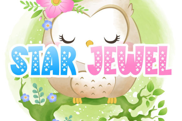Star Jewel: A Playful Typeface for Modern Editorial Design