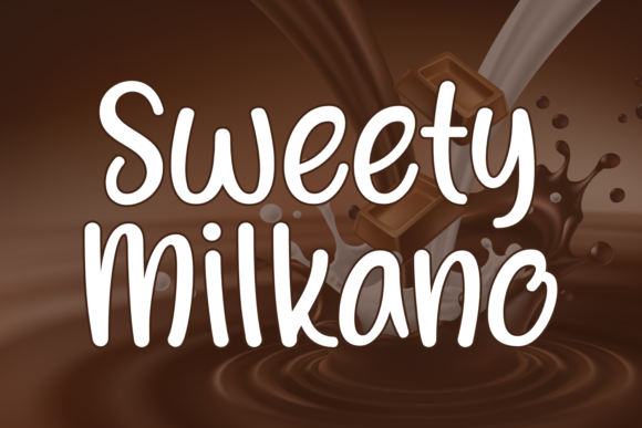 Sweety Milkano: A Font That Elevates Your Brand's Visual Story