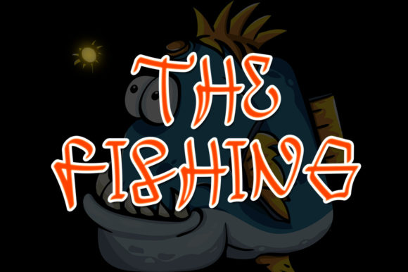 The Fishing Font for Modern Web Design