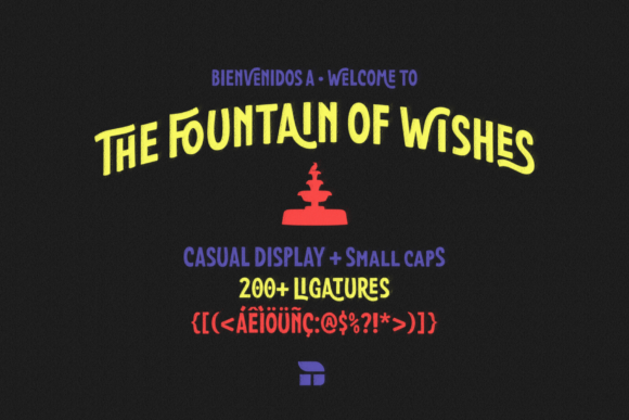The Fountain of Wishes: A Bold Font for Impactful Campaigns
