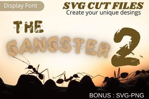 The Gangster2 Font for Web Design: A Stylish Display Typeface